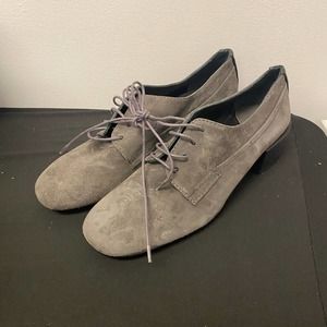 AUDLEY LONDON Grey Suede Shoes Size 37